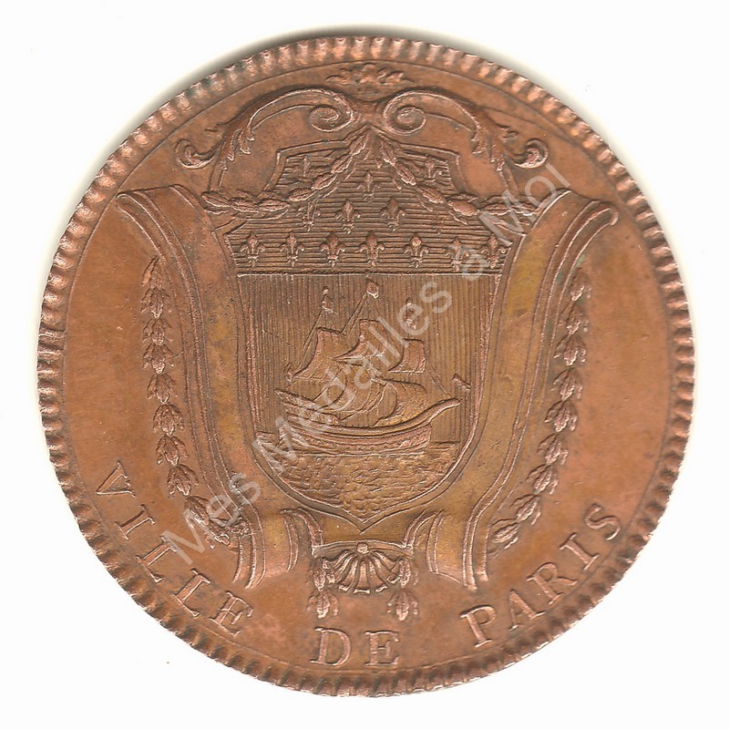 Île de France - Jean-Baptiste François de la Michodière - IIIème prévôté - 1777 RF Île de France - Jean-Baptiste François de la Michodière - IIIème prévôté - 1777 RF