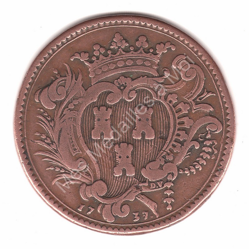 Bourgogne - François de La Tournelle - Élu de la noblesse - 1737 Bourgogne - François de La Tournelle - Élu de la noblesse - 1737