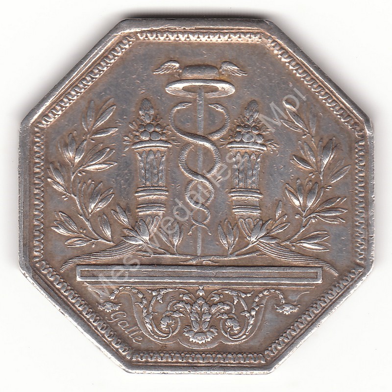 CAISSE D'ESCOMPTE - Signature Galle - (ca 1839) CAISSE D'ESCOMPTE - Signature Galle - (ca 1839)