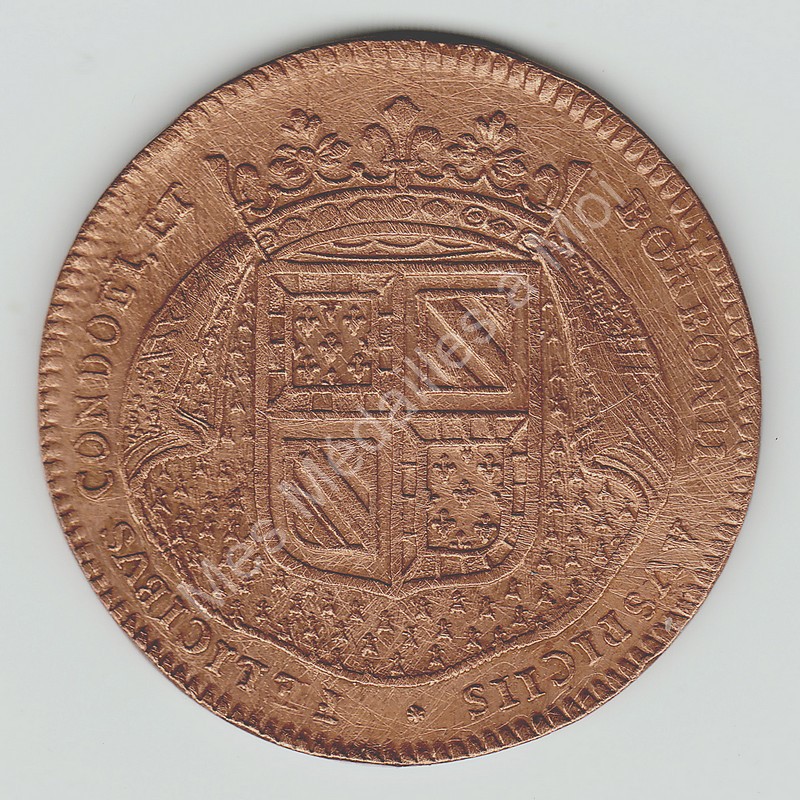Le prince de Condé et son fils le duc de Bourbon - 1694 Le prince de Condé et son fils le duc de Bourbon - 1694