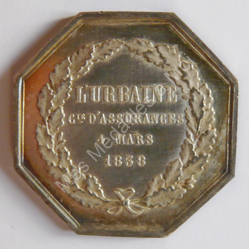 L'Urbaine - Assurances - 1838