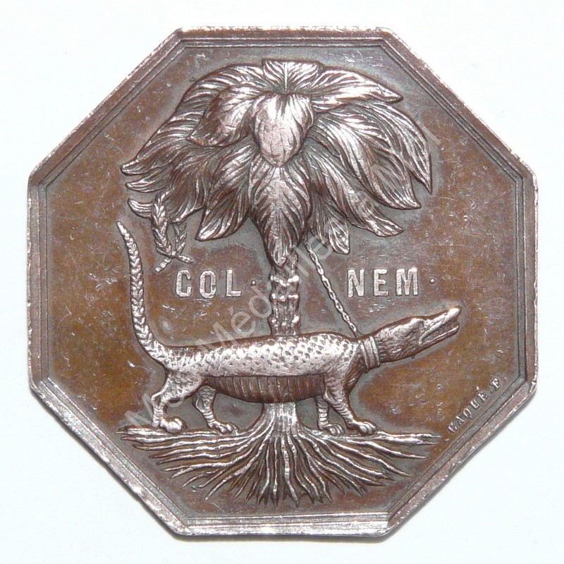 Académie du Gard - émission de 1860 Académie du Gard - émission de 1860
