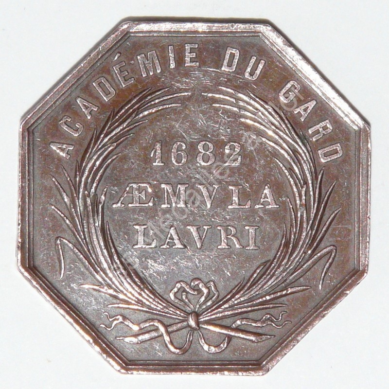 Académie du Gard - émission de 1860 Académie du Gard - émission de 1860