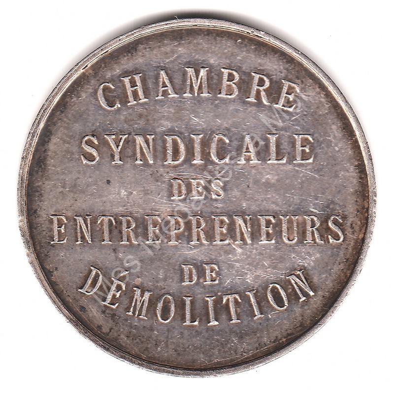 Paris - Chambre Syndicale des Entrepreneurs de Démolition - 1880 Paris - Chambre Syndicale des Entrepreneurs de Démolition - 1880