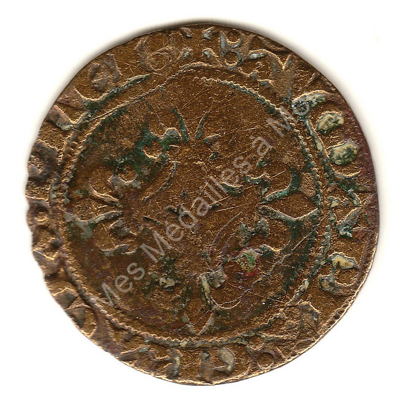 Jeton de compte au châtel - n.d. 15°s Jeton de compte au châtel - n.d. 15°s