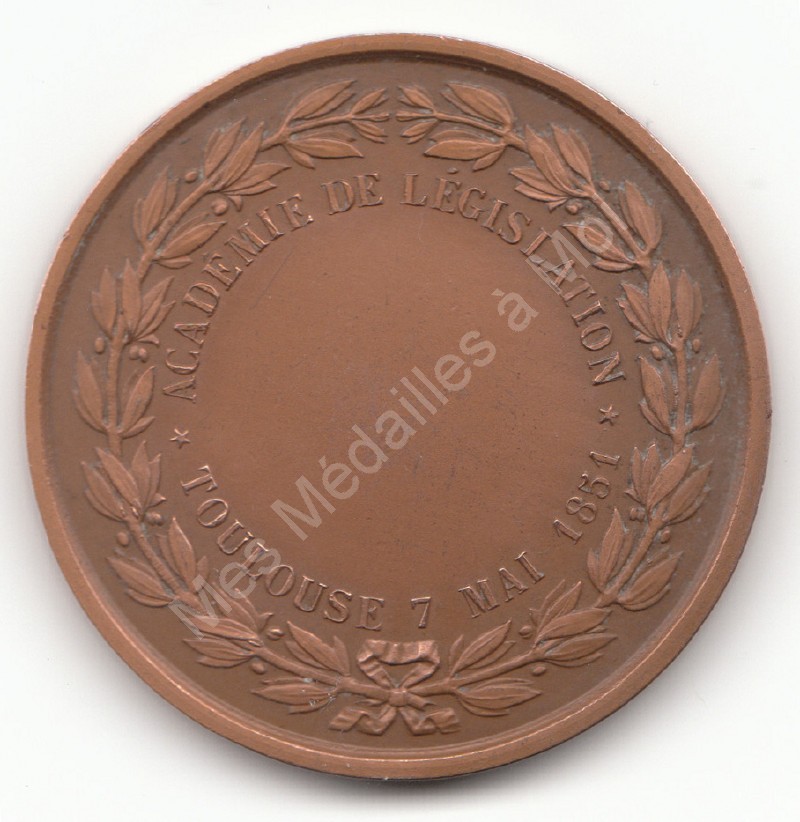 Académie de législation de Toulouse 1851 Académie de législation de Toulouse 1851