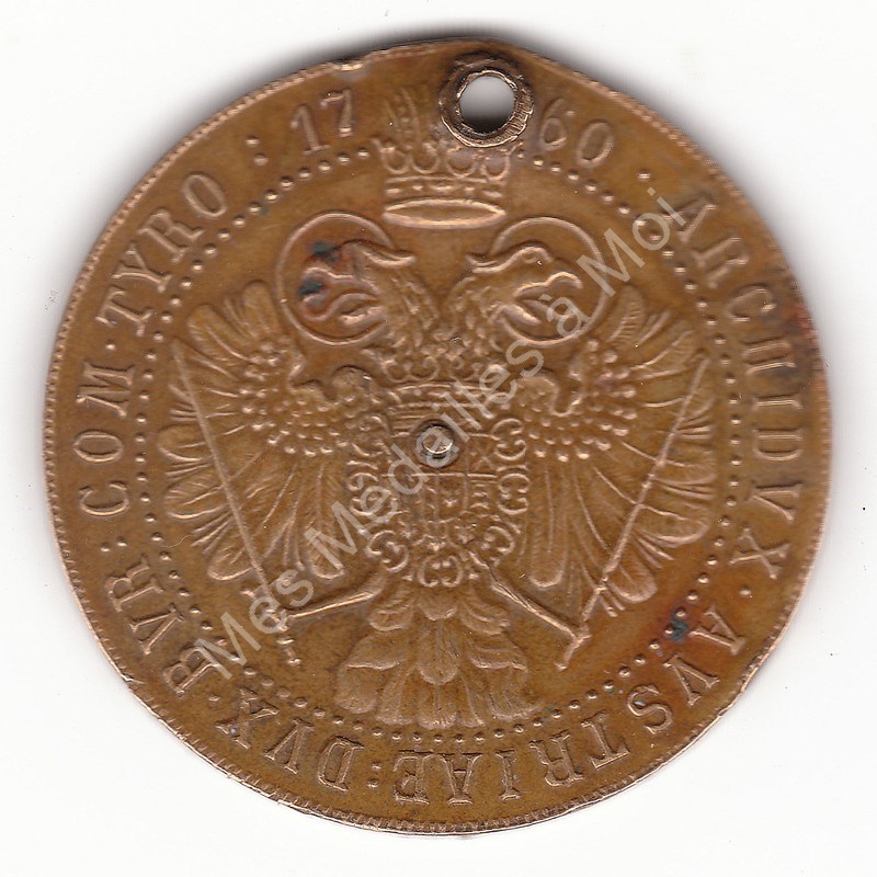 Marie Thérèse d'Autriche Thaler (1760) Marie Thérèse d'Autriche Thaler (1760)