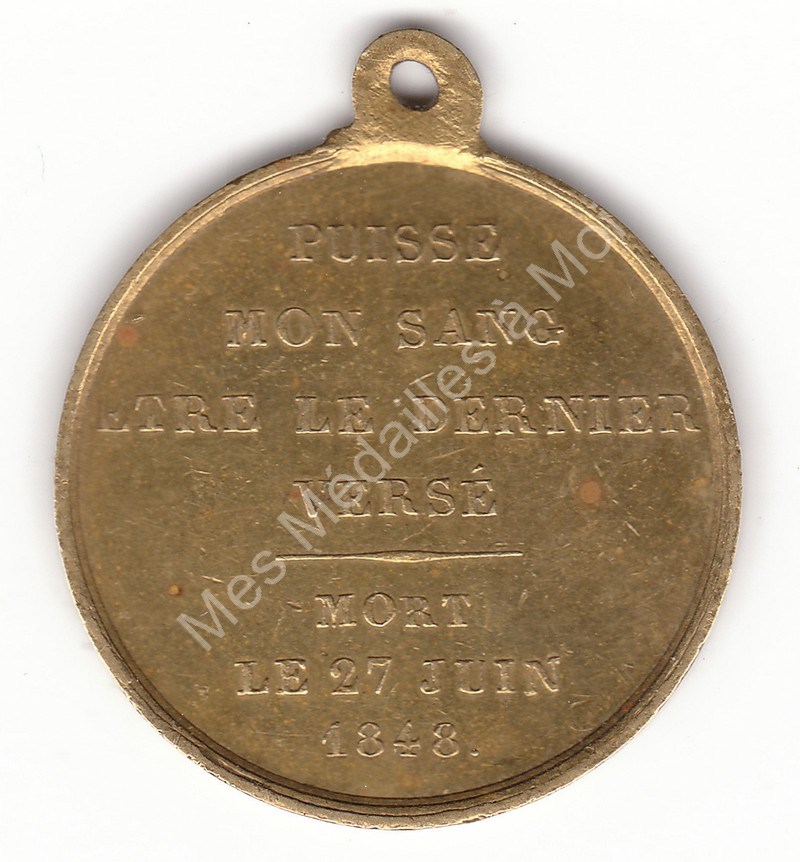 Mort de l'archevêque de Paris en 1848 Mort de l'archevêque de Paris en 1848