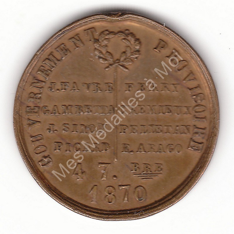 Gouvernement provisoire - 1870 Gouvernement provisoire - 1870