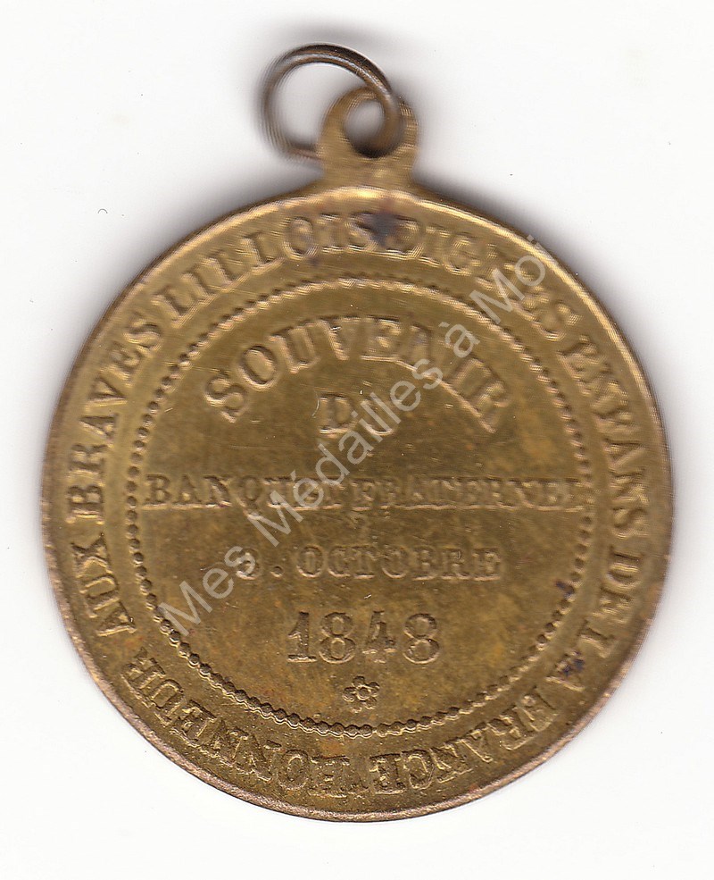 Banquet fraternel - Lille - 1848 Banquet fraternel - Lille - 1848