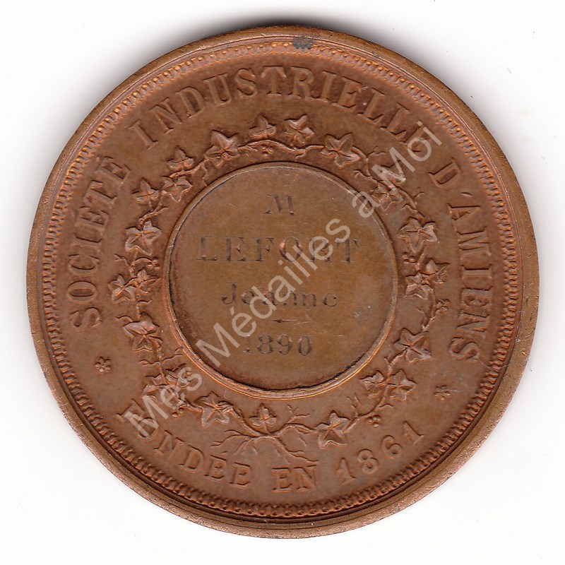 Société Industrielle d'Amiens - 1890 Société Industrielle d'Amiens - 1890