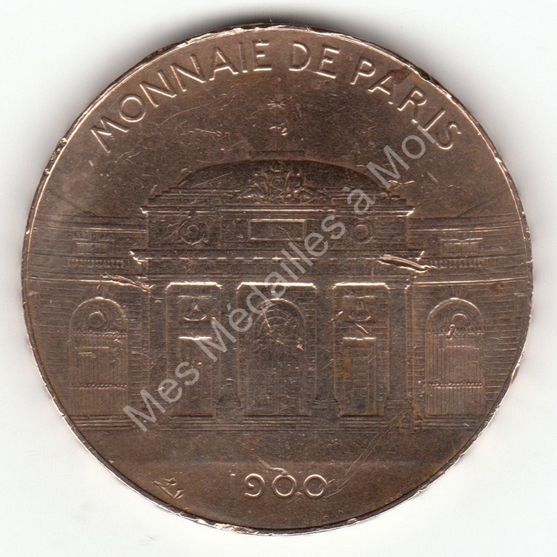 Monnaie de Paris - Souvenir de l'Exposition de 1900 Monnaie de Paris - Souvenir de l'Exposition de 1900
