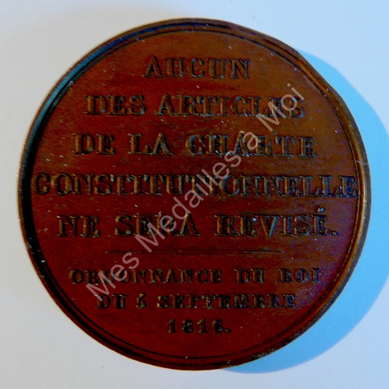 Louis XVIII - Ordonnance de 1816 Louis XVIII - Ordonnance de 1816