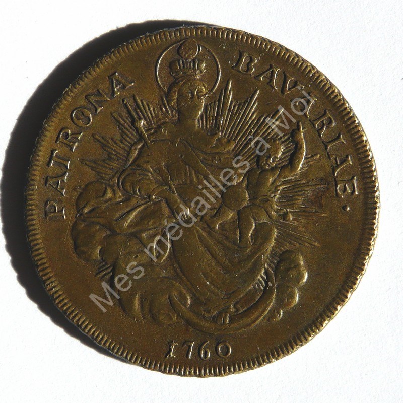 Thaler Maximilien III - Bavière - 1760 Thaler Maximilien III - Bavière - 1760