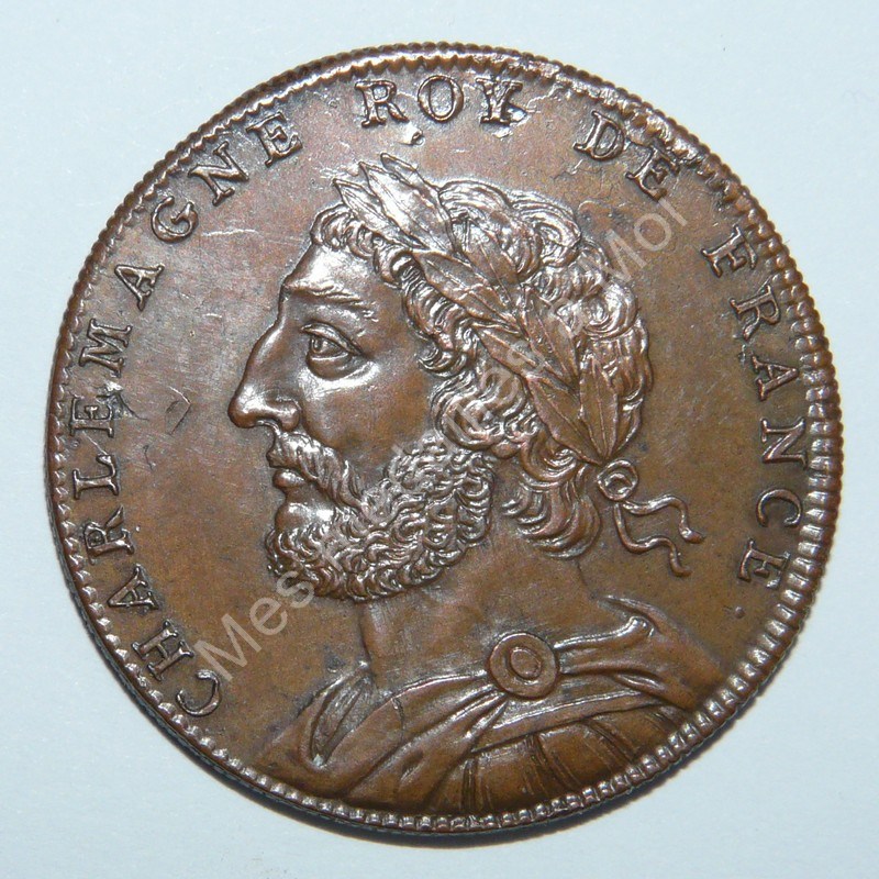 Charlemagne - Série métallique des rois de France
N°23 - Frappe d'origine légère Charlemagne - Série métallique des rois de France
N°23 - Frappe d'origine légère