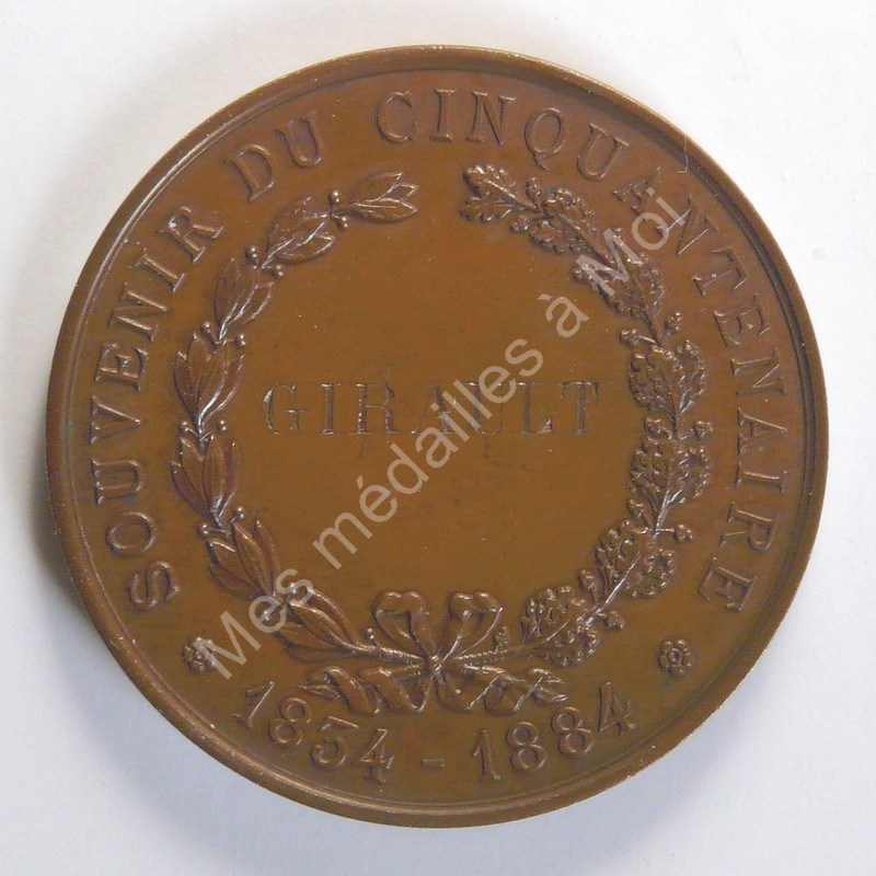 Société philanthropique des Maîtres Tailleurs de Paris - Cinquantenaire - 1884 Société philanthropique des Maîtres Tailleurs de Paris - Cinquantenaire - 1884
