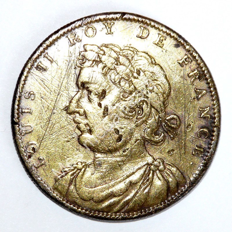 Louis II (le bègue) - série métallique des rois de France N° 26 Louis II (le bègue) - série métallique des rois de France N° 26