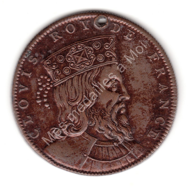 Clovis - Srie mtallique des Rois de France N5 - (481)