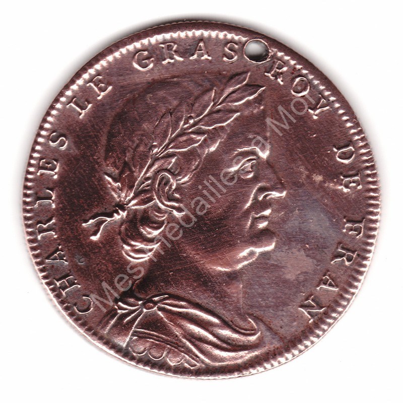 Charles III (Le Gros) (a) - Série Métallique des Rois de France N°28 - (881) Charles III (Le Gros) (a) - Série Métallique des Rois de France N°28 - (881)