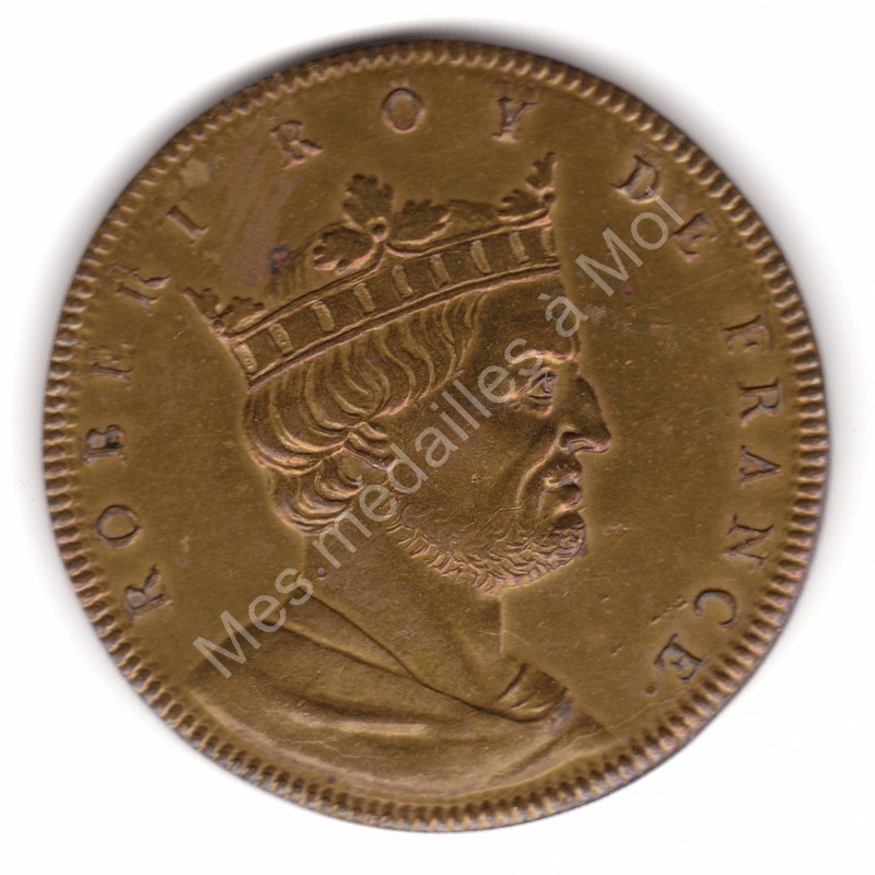 Robert II (Le Pieux) - Série Métallique des Rois de France N°36 - (996) Robert II (Le Pieux) - Série Métallique des Rois de France N°36 - (996)