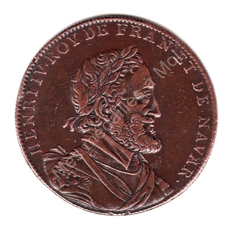 Henri IV - Série Métallique des Rois de France N°63 - (1589) Henri IV - Série Métallique des Rois de France N°63 - (1589)