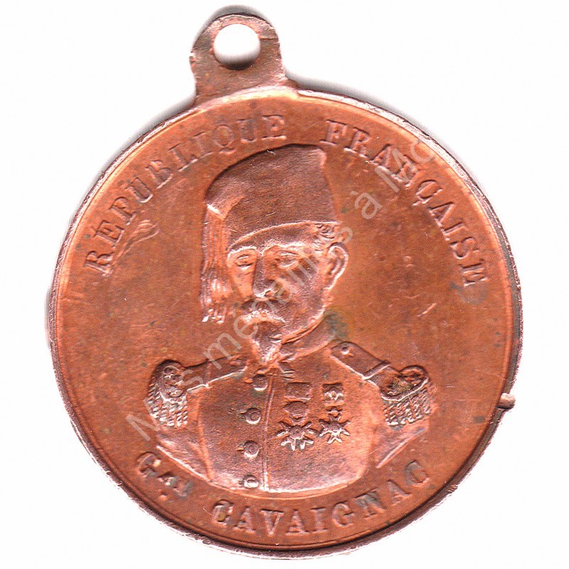 Général Cavaignac - 1848 - COLLIGNON 481 Général Cavaignac - 1848 - COLLIGNON 481