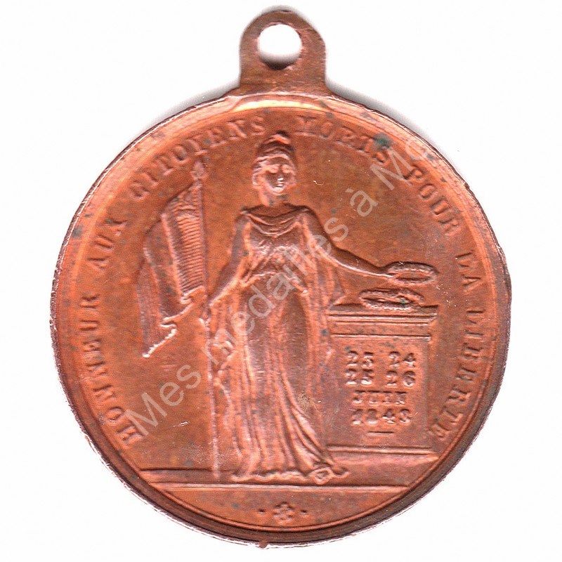 Général Cavaignac - 1848 - COLLIGNON 481 Général Cavaignac - 1848 - COLLIGNON 481