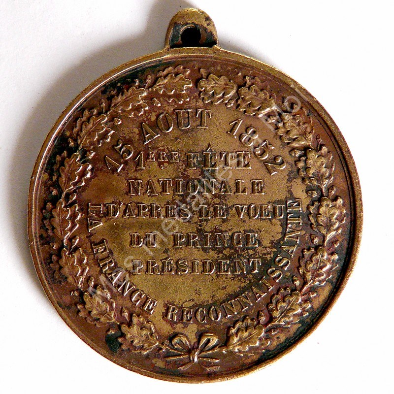 Napoléon III - Instauration de la fête nationale au 15 août 1852 (a) Napoléon III - Instauration de la fête nationale au 15 août 1852 (a)