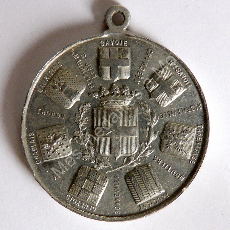 Savoie - Centenaire de la réunion à la France - 1892 Savoie - Centenaire de la réunion à la France - 1892