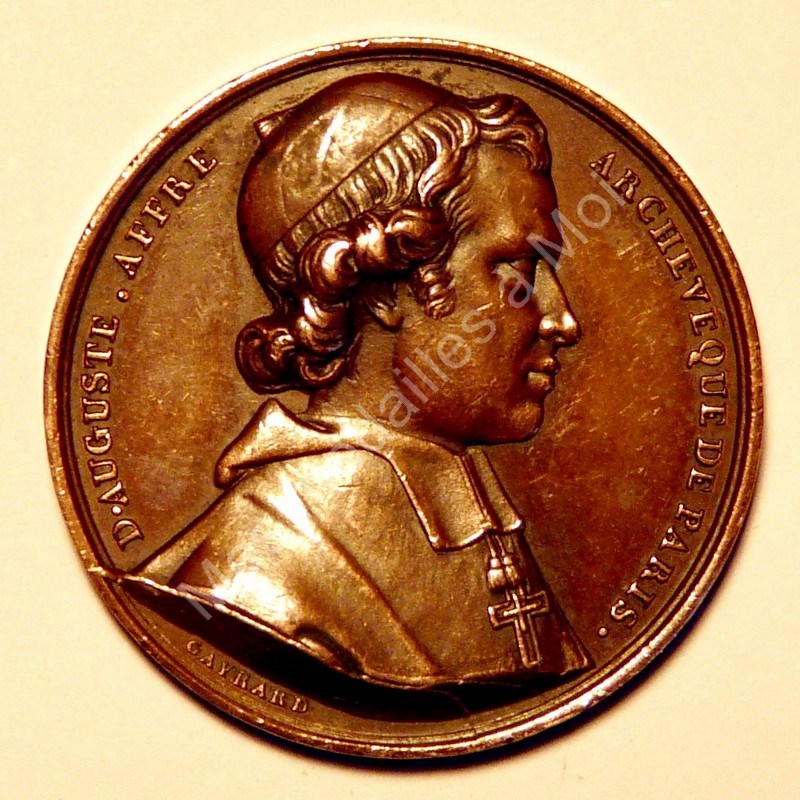 Hommage à Auguste AFFRE - Archevêque de Paris - 1848 Hommage à Auguste AFFRE - Archevêque de Paris - 1848