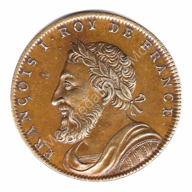 FRANÇOIS I - Série métallique des rois de France N° 58 - (1494) FRANÇOIS I - Série métallique des rois de France N° 58 - (1494)