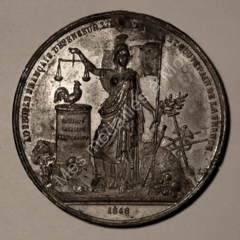 Hommage au peuple français - 1848 Hommage au peuple français - 1848