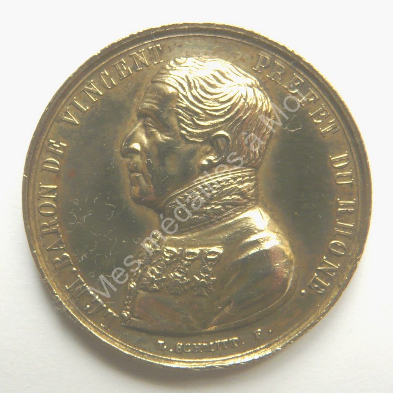 Louis-Charles-Marie de VINCENT - Préfet du Rhône (1) - 1851 Louis-Charles-Marie de VINCENT - Préfet du Rhône (1) - 1851