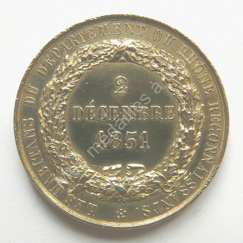 Louis-Charles-Marie de VINCENT - Préfet du Rhône (1) - 1851 Louis-Charles-Marie de VINCENT - Préfet du Rhône (1) - 1851