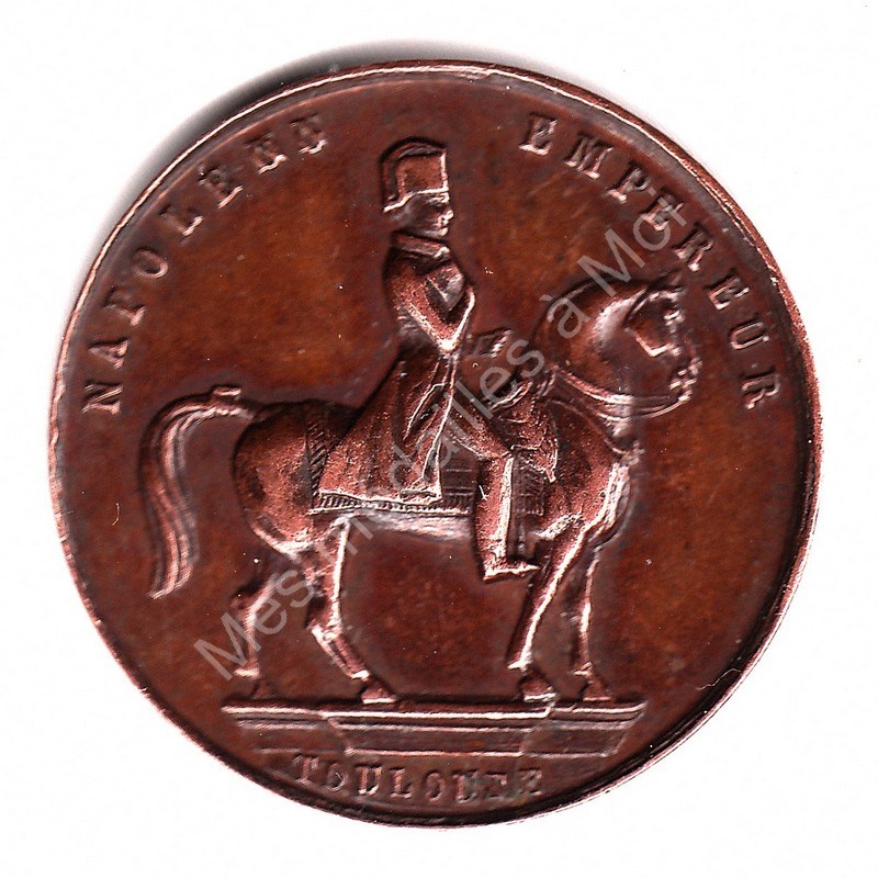 La place Louis-Napoléon à Toulouse - 1852 La place Louis-Napoléon à Toulouse - 1852