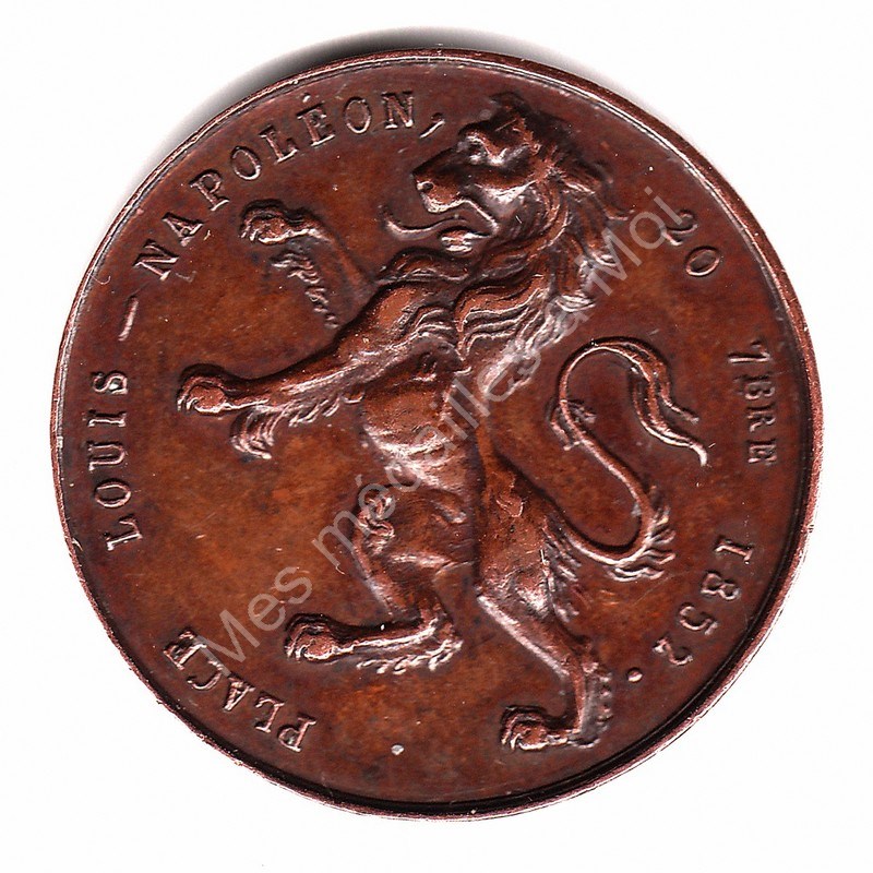 La place Louis-Napoléon à Toulouse - 1852 La place Louis-Napoléon à Toulouse - 1852