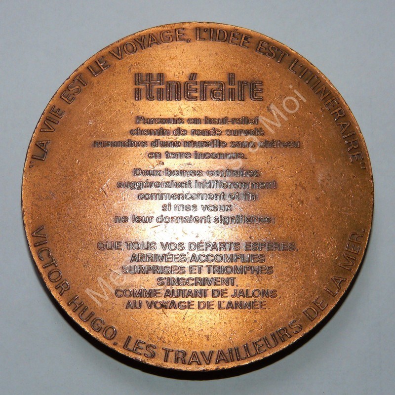 Itinéraire - Poème de Victor Hugo - 1976 Itinéraire - Poème de Victor Hugo - 1976