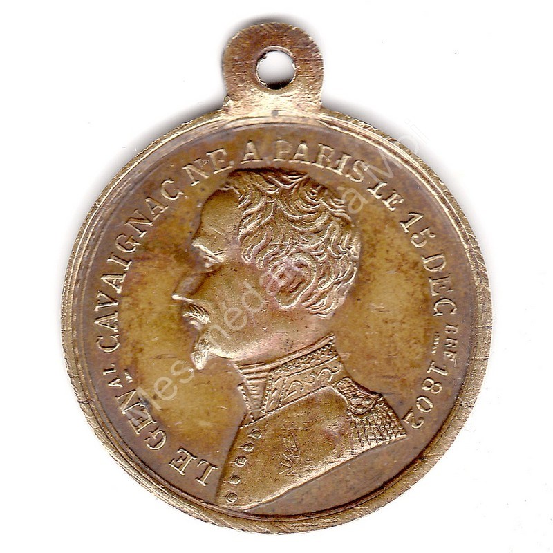 Deuxième République - Général Cavaignac - Chef du pouvoir exécutif - 1848 - COLLIGNON 479 Deuxième République - Général Cavaignac - Chef du pouvoir exécutif - 1848 - COLLIGNON 479