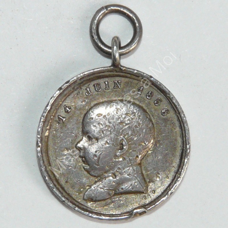 Napoléon IV - Quinaire du baptême - 1856 (a) Napoléon IV - Quinaire du baptême - 1856 (a)