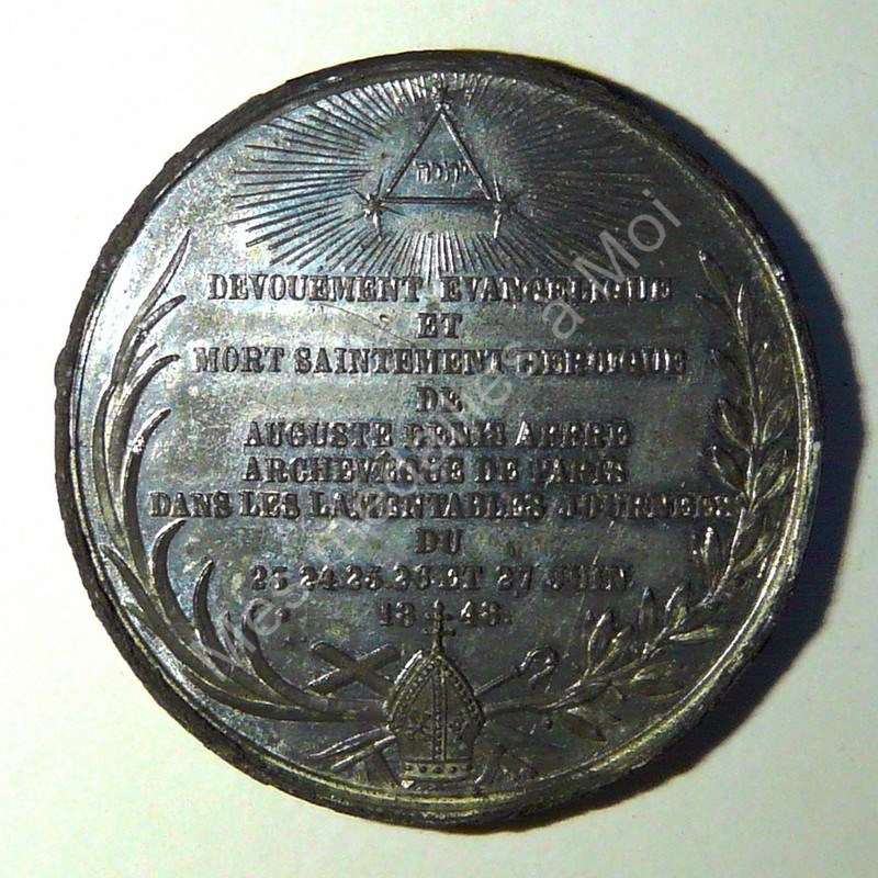 Monseigneur Affre - Dévouement évangélique - 1848 - Col 708 Monseigneur Affre - Dévouement évangélique - 1848 - Col 708