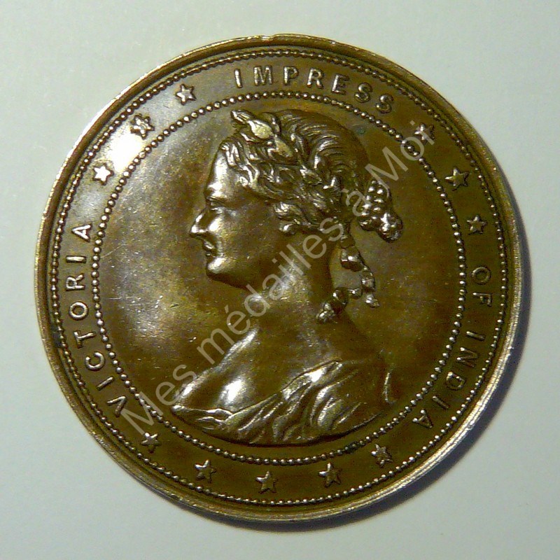 Victoria - Impératrice des Indes - Jubilée - 1887 Victoria - Impératrice des Indes - Jubilée - 1887