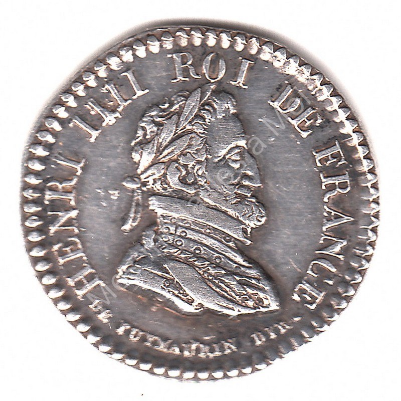 Louis XVIII - Quinaire pour la statue d'Henri IV - (1817) Louis XVIII - Quinaire pour la statue d'Henri IV - (1817)