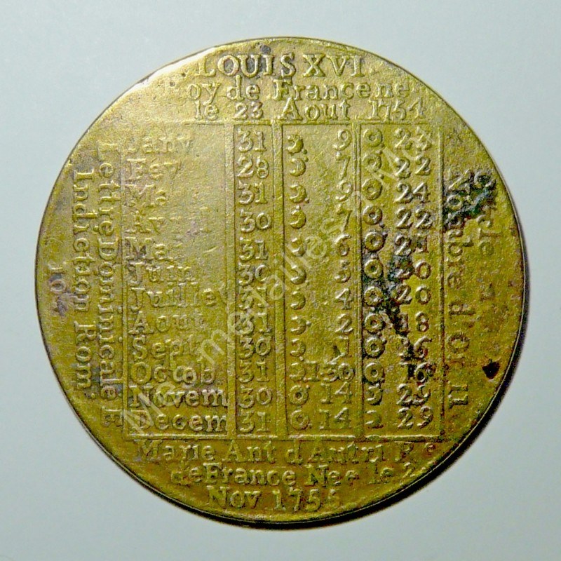 Louis XVI - Almanach 1777 Louis XVI - Almanach 1777