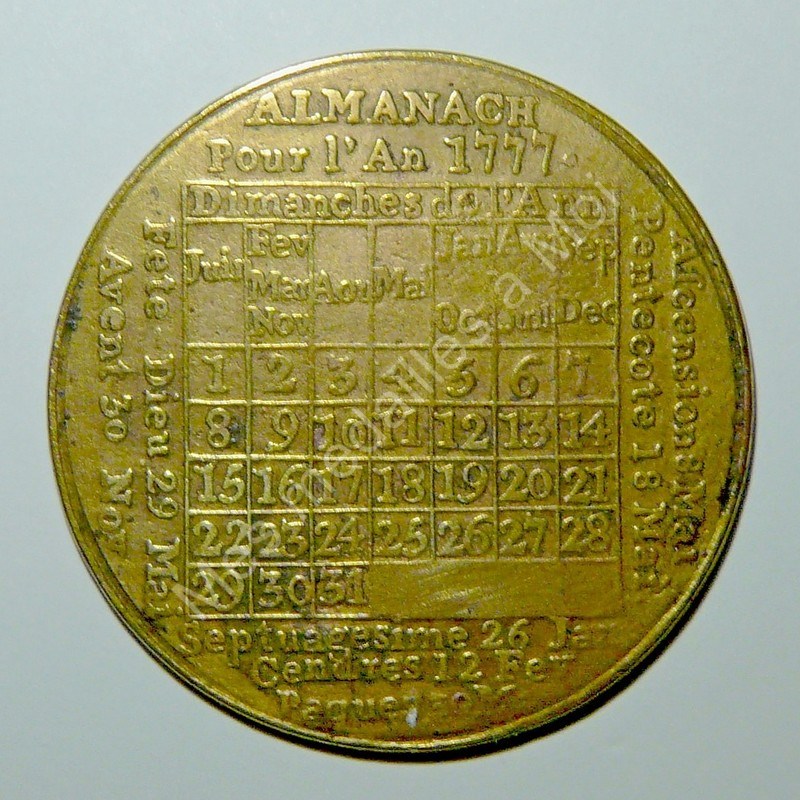 Louis XVI - Almanach 1777 Louis XVI - Almanach 1777