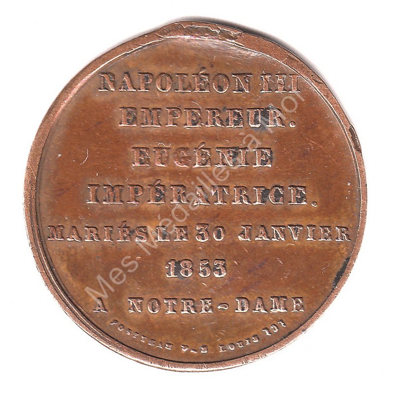 Napoléon III - Mariage - 1853 (a) Napoléon III - Mariage - 1853 (a)