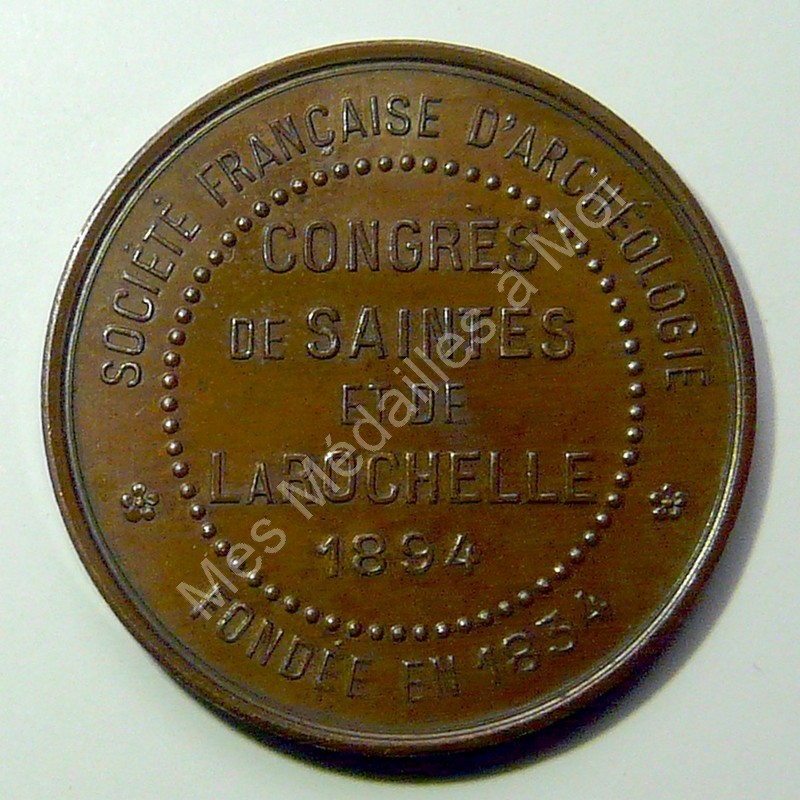 Société française d'archéologie - Arcisse de Caumont - 1894 - Carde 504 (1) Société française d'archéologie - Arcisse de Caumont - 1894 - Carde 504 (1)