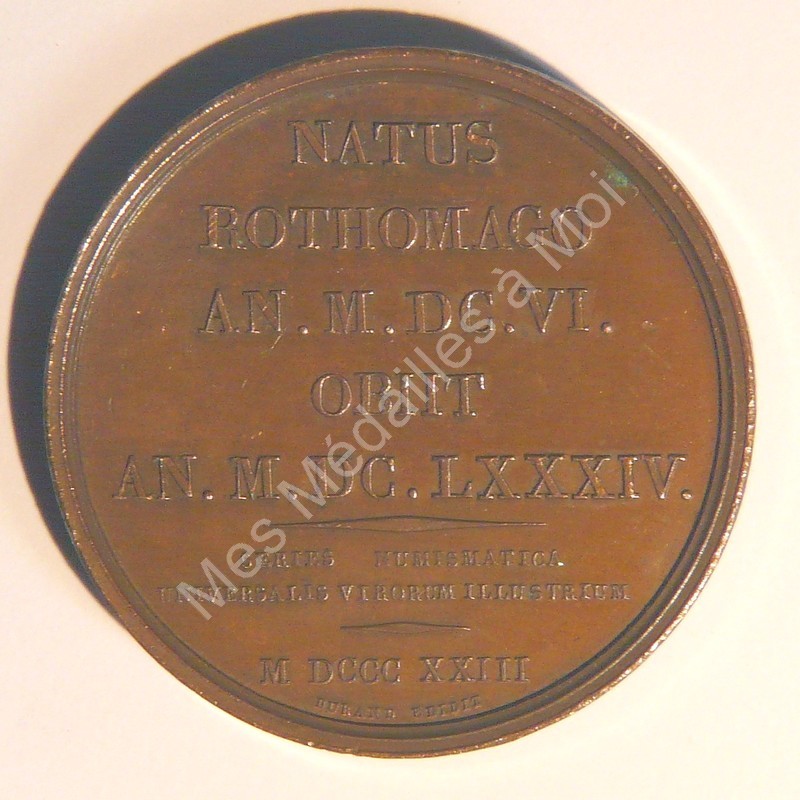 Pierre Corneille - Series numismatica - 1823 Pierre Corneille - Series numismatica - 1823