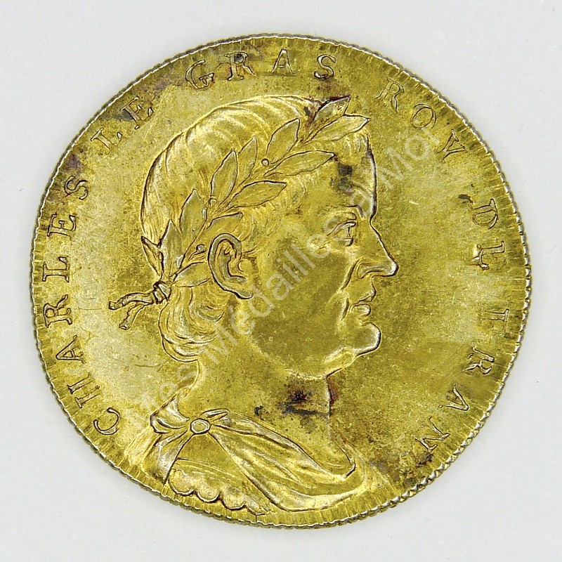 Charles III Le Gros (b) - Série métallique N°28 Charles III Le Gros (b) - Série métallique N°28