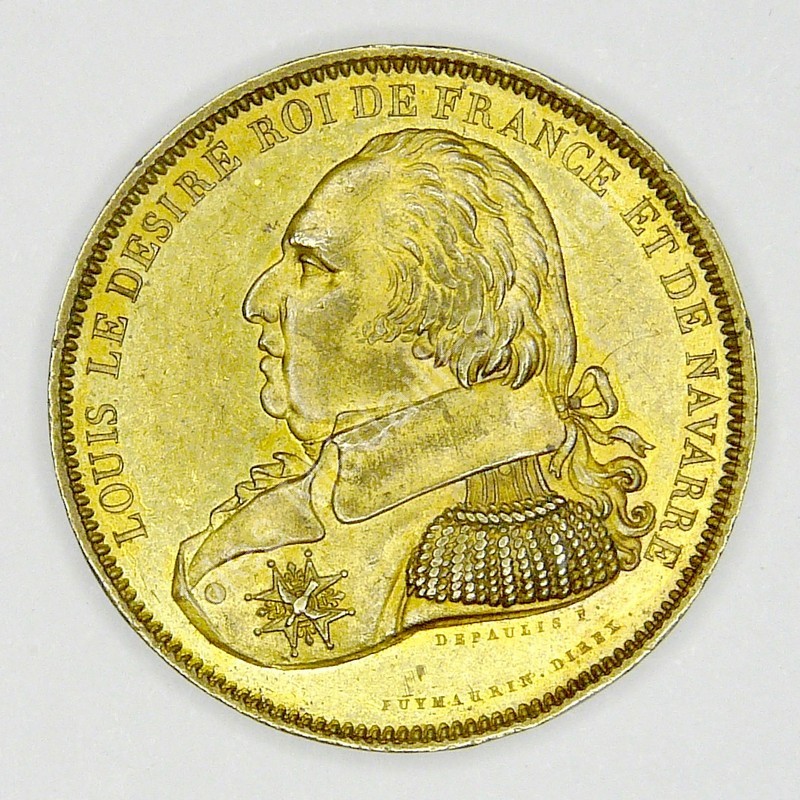 Louis XVIII - Série métallique N°69 Louis XVIII - Série métallique N°69