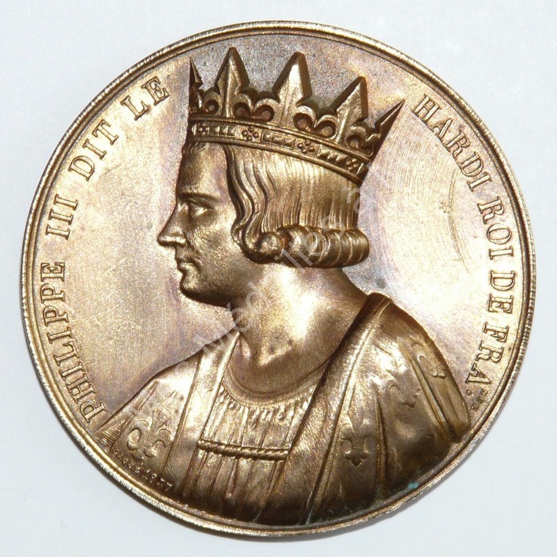 Philippe III dit le Hardi par Caqué - 1837 Philippe III dit le Hardi par Caqué - 1837